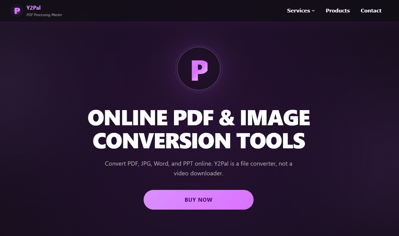 Y2Pal PDF tools overview